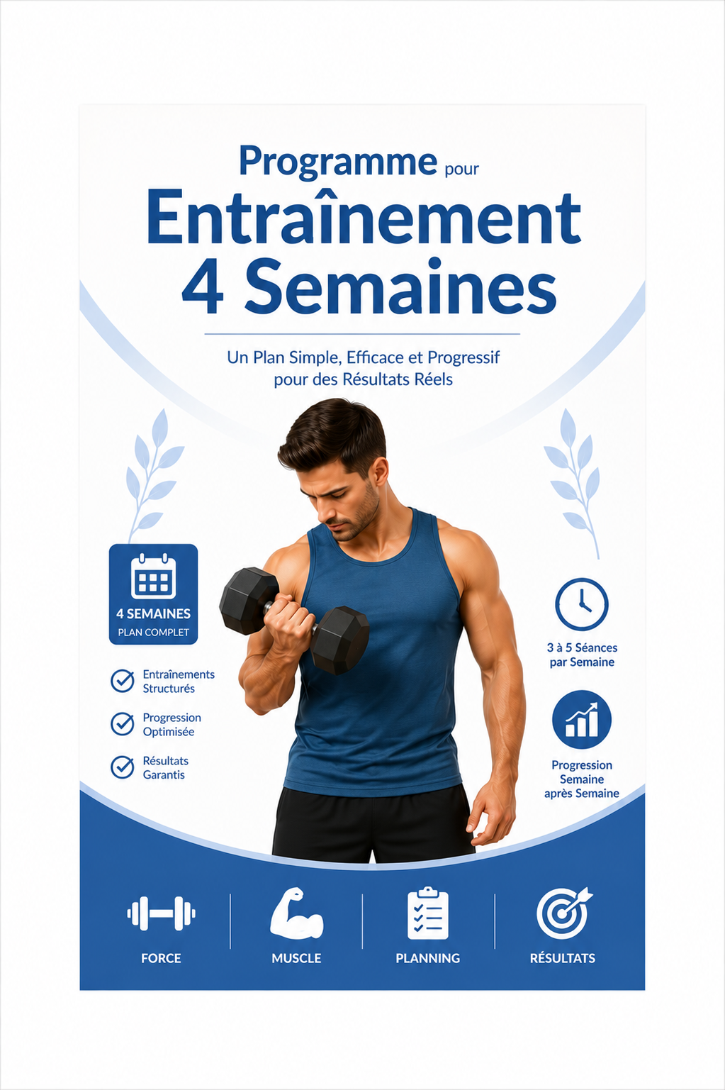Plan Entraînement 4 Semaines